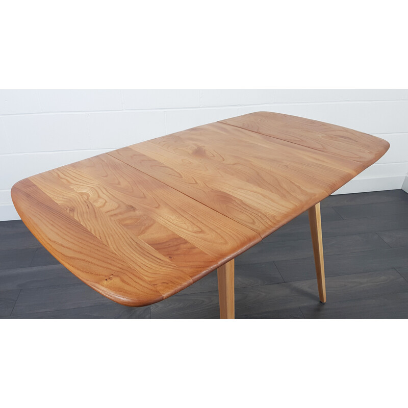 Vintage Ercol Drop Leaf Dining Table 1960s