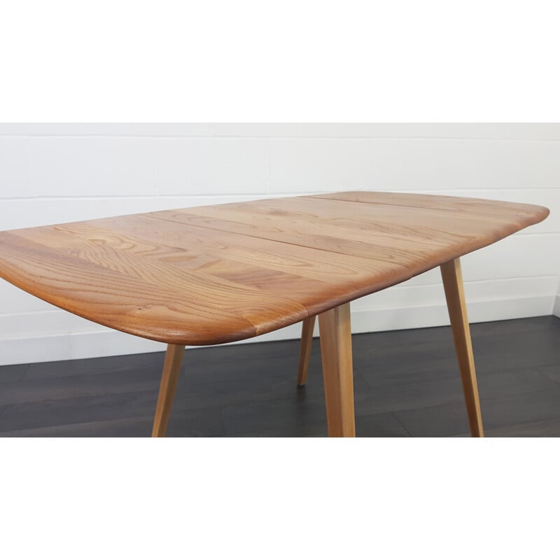 Vintage Ercol Drop Leaf Dining Table 1960s