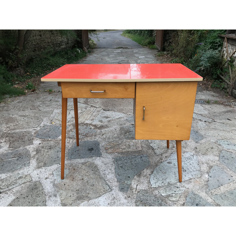 Pair of vintage Baumann desks 1950s