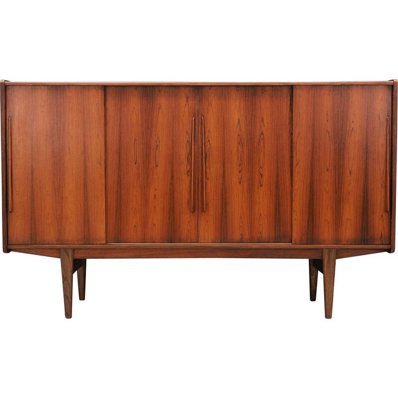 Vintage Highboard rosewood Danish 1970s	