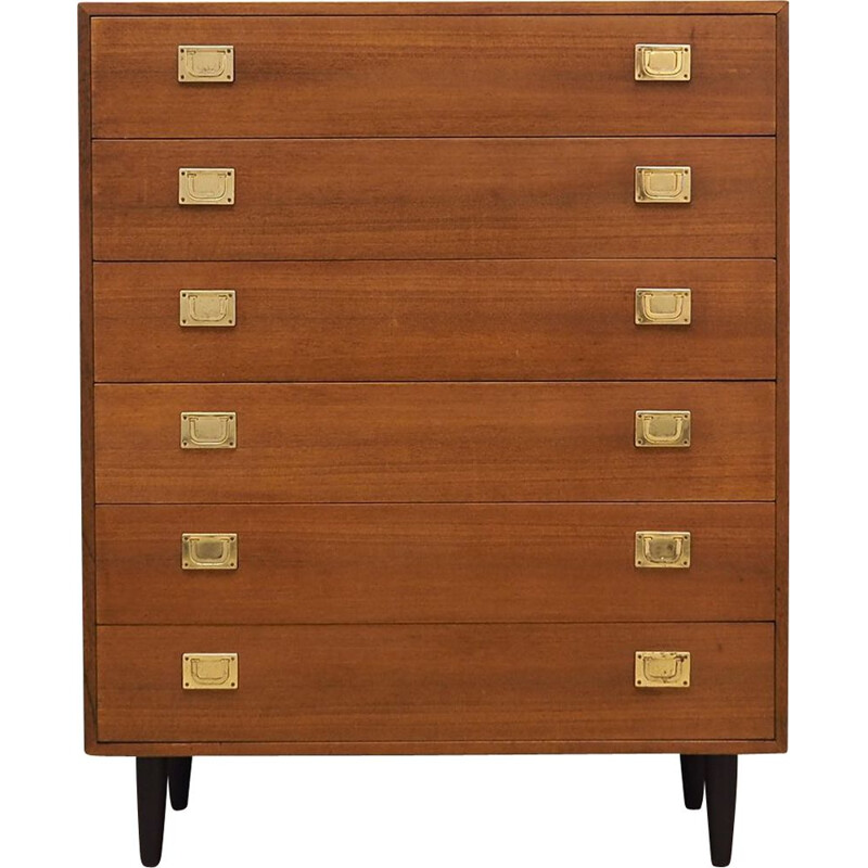 Vintage teak chest of drawers Scandinavian 1970