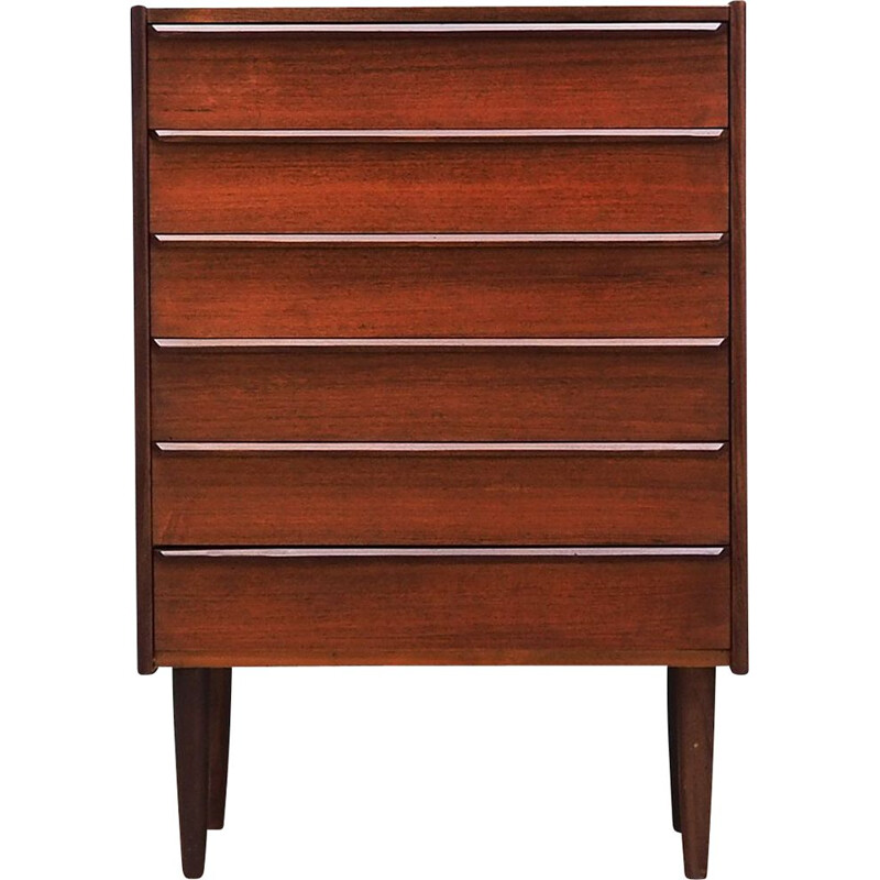 Vintage teak chest of drawers 1960	
