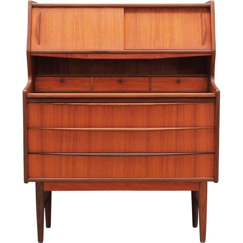 Vintage Teak Secretary Scandinavian 1960	