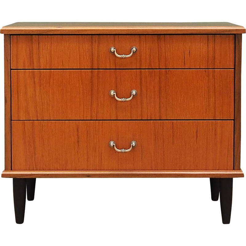 Commode vintage en teck scandinave 1970