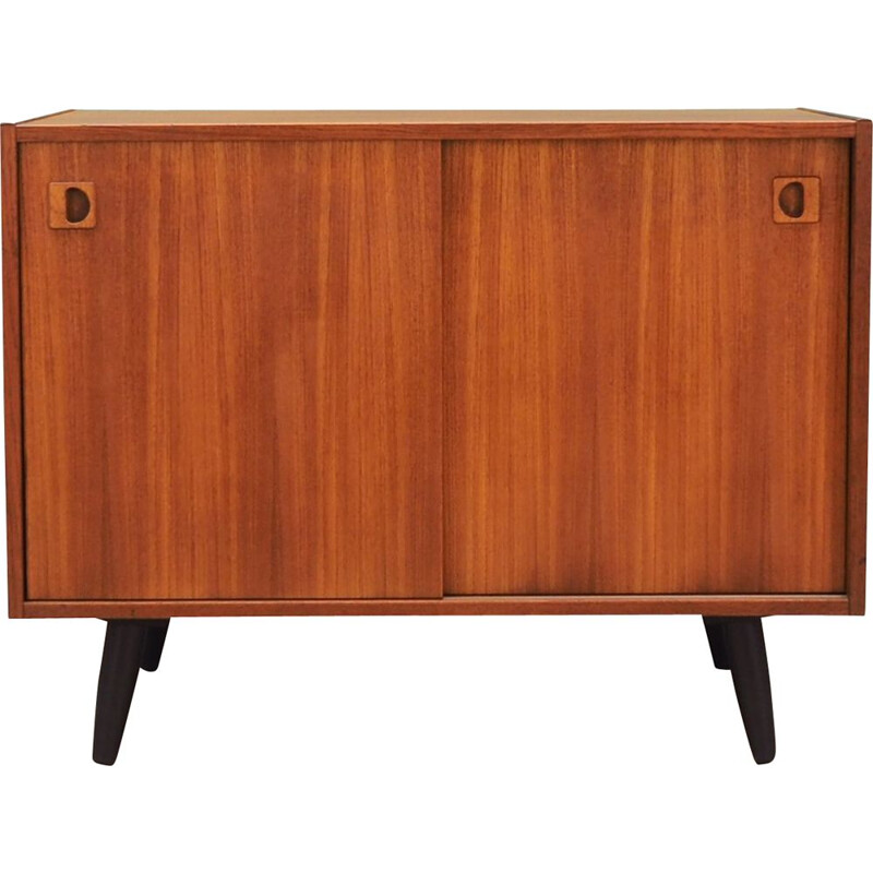 Little Mid century teak sideboard Scandinavian 1970s