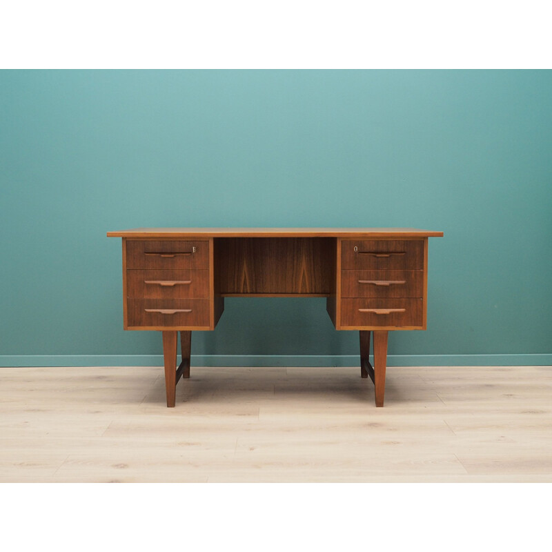 Bureau vintage en teck danois 1970