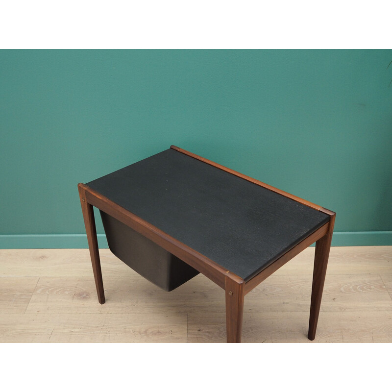 Vintage Sewing teak table Danish 1960s