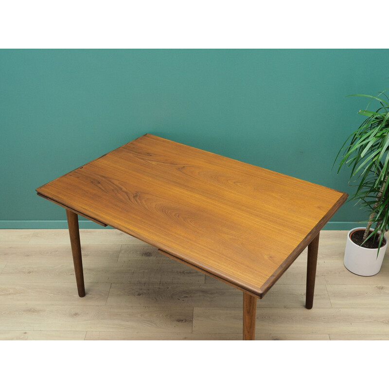 Table vintage en teck danois 1970