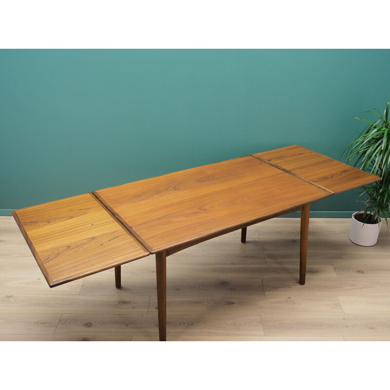 Table vintage en teck danois 1970