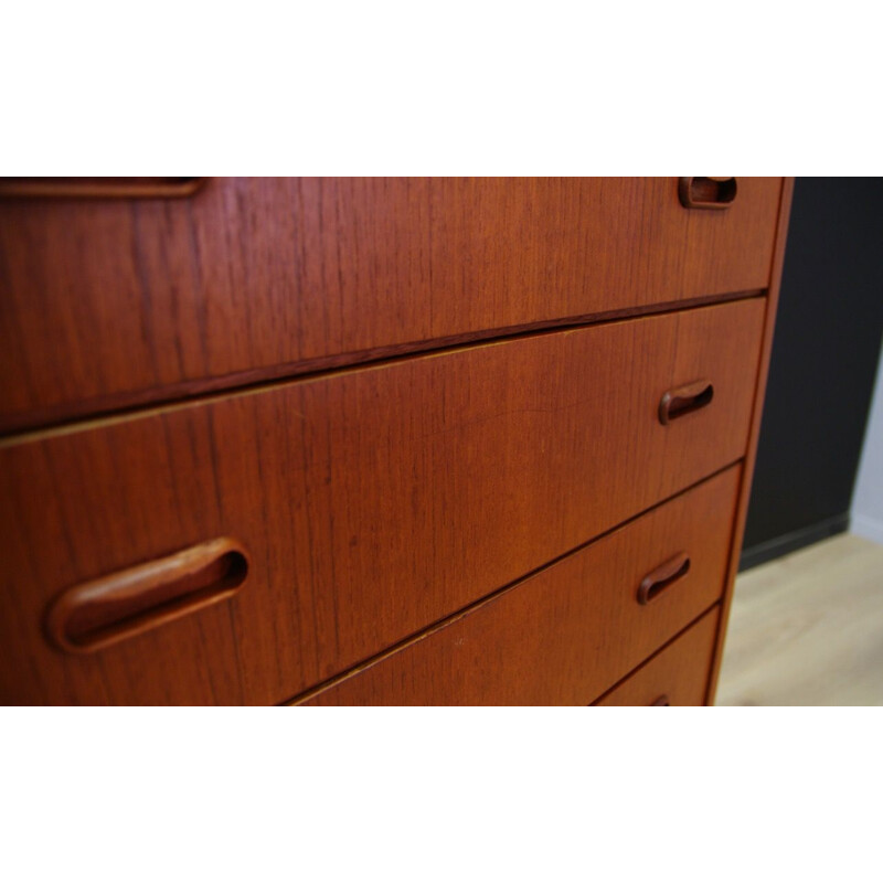 Vintage Teak chest of drawers danish 1970s