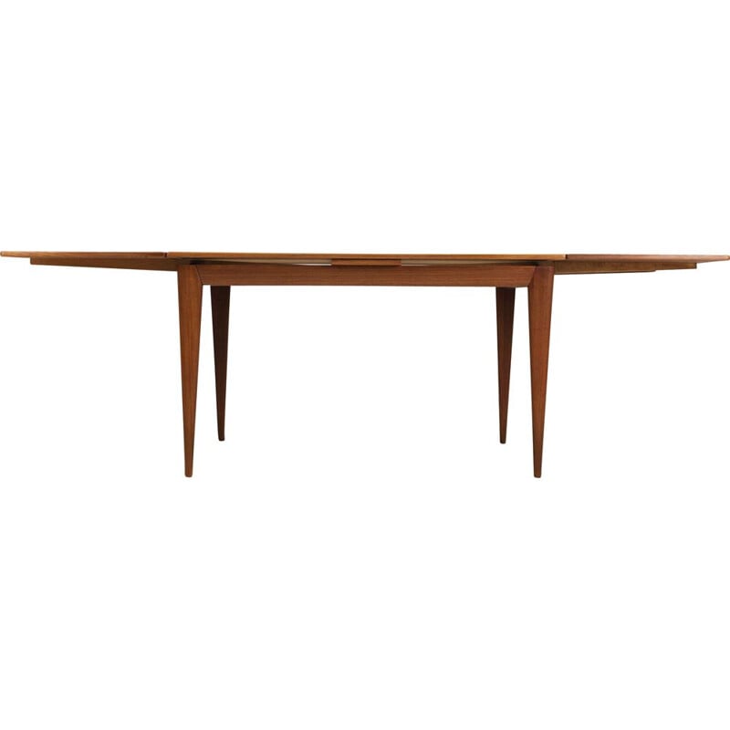 Vintage Extendable  Dining Table Teak Model  254 by Niels Otto Møller for JL Møllers Danish 1950s