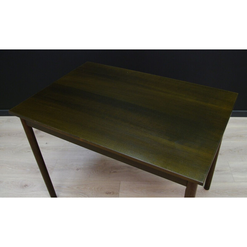 Vintage oak dining table Danish 1960s