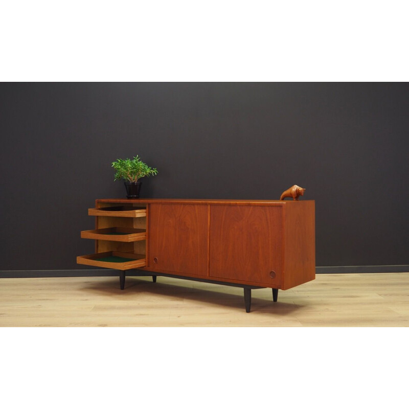 Vintage teak sideboard scandinavian 1970s