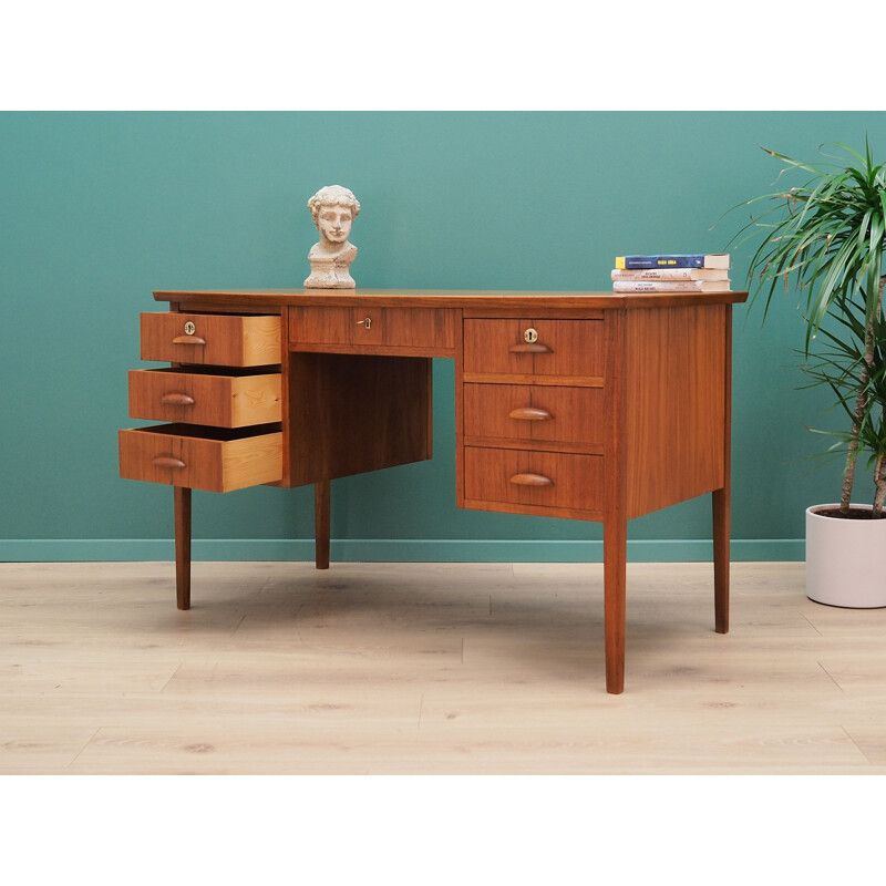 Vintage Desk teak danish 1970s