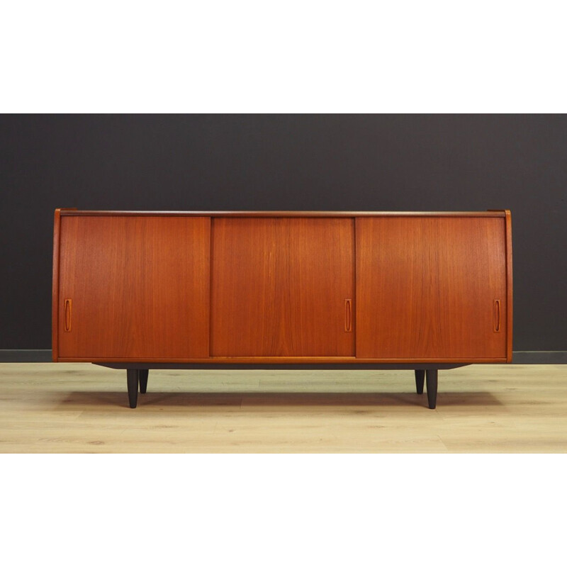 Vintage teak sideboard for PMJ Viby J danish 1970s