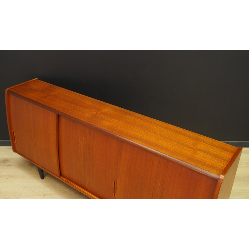 Vintage teak sideboard for PMJ Viby J danish 1970s