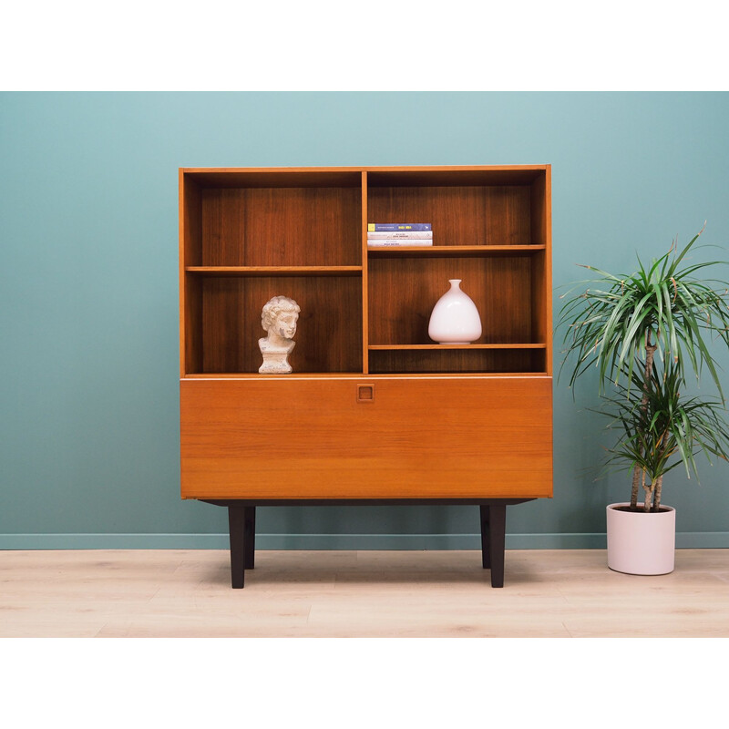 Vintage Bookcase teak by Lovig Nielsen Danish 1970s