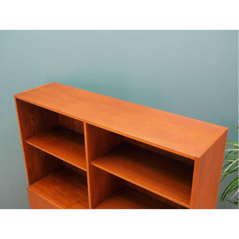 Vintage Bookcase teak by Lovig Nielsen Danish 1970s