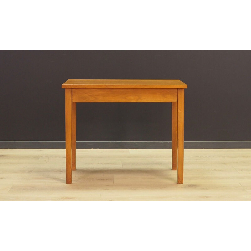 Scandinavische vintage teakhouten salontafel, 1960 en 1970