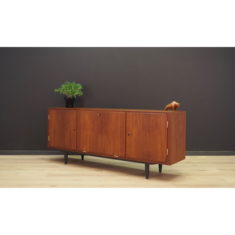 Vintage sideboard in teak Scandinavian 1960s