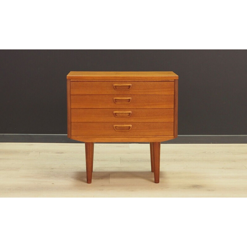 Vintage chest of drawers in teak Danish 1960s