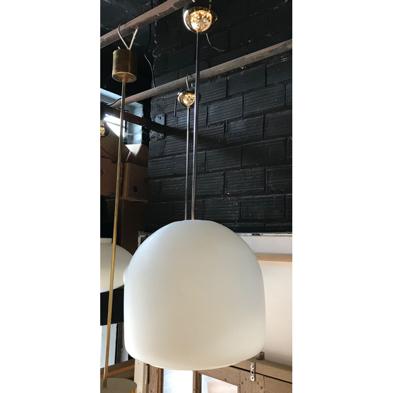 Vintage bell hanging pendant lamp