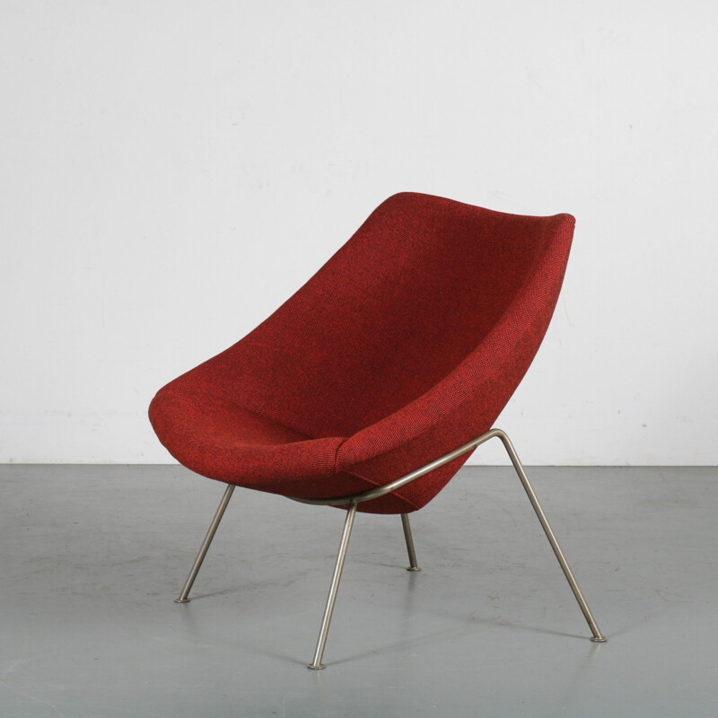 Vintage 'Oyster' Chair by Pierre Paulin for Artifort, Netherlands 1970s