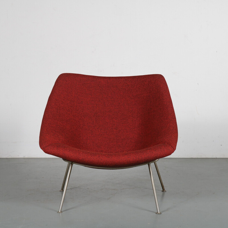 Vintage 'Oyster' Chair by Pierre Paulin for Artifort, Netherlands 1970s