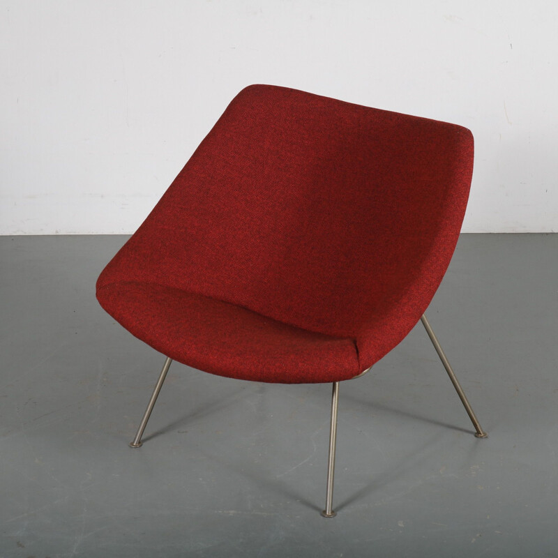 Vintage 'Oyster' Chair by Pierre Paulin for Artifort, Netherlands 1970s