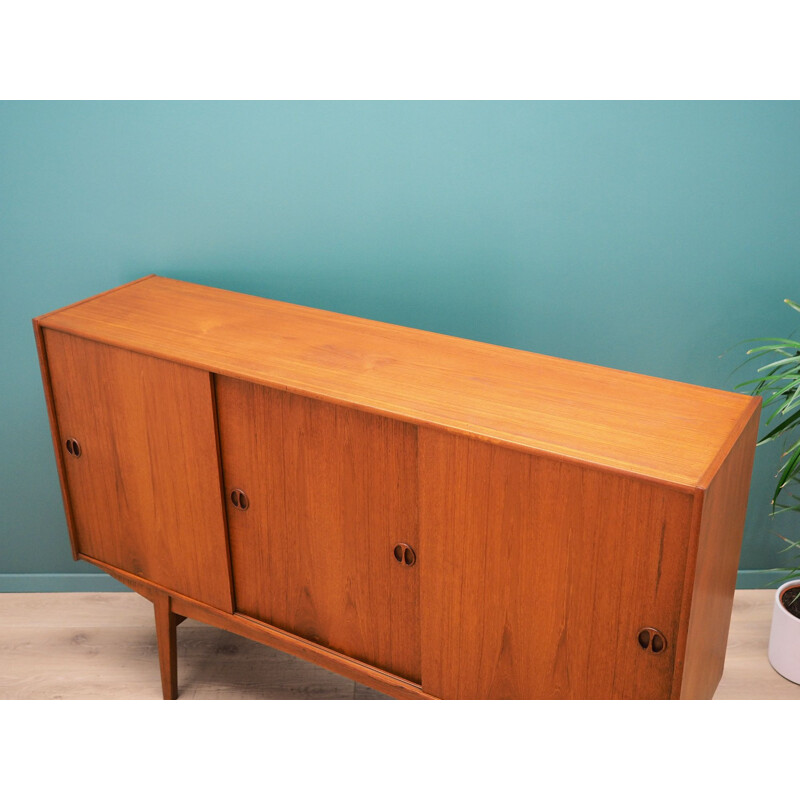 Vintage Highboard teak, Danish 1970s