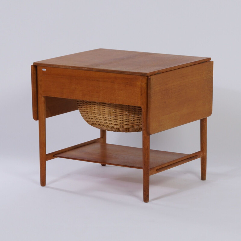 Vintage Sewing table AT33 by Hans Wegner for Andreas Tuck, 1950s