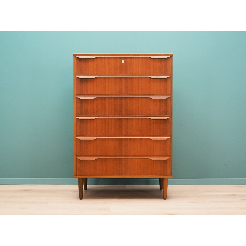 Vintage teak chest of drawers by Trekanten-Hestbæk AS, Denmark 1960