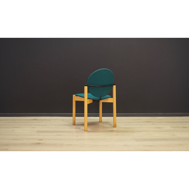 Vintage chair beech wood German 1960	