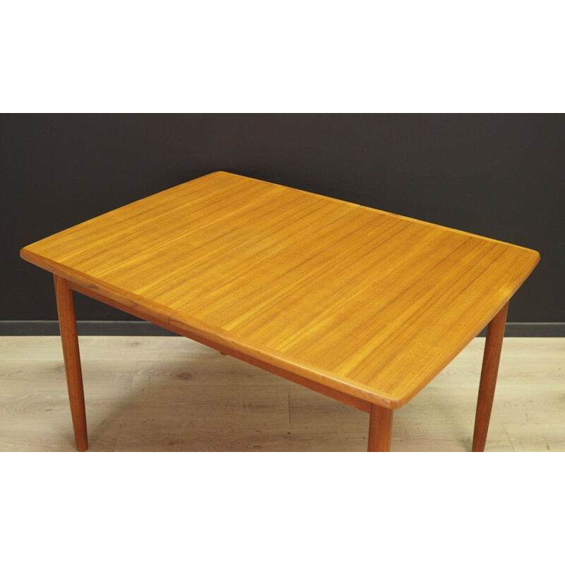 Vintage teak dining table danish 1960