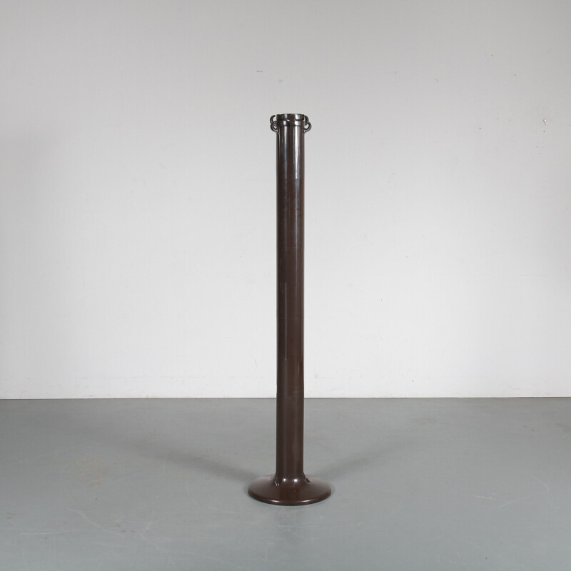 Vintage Brown "Planta" coat rack by Giancarlo Piretti for Castelli, Italy 1970s