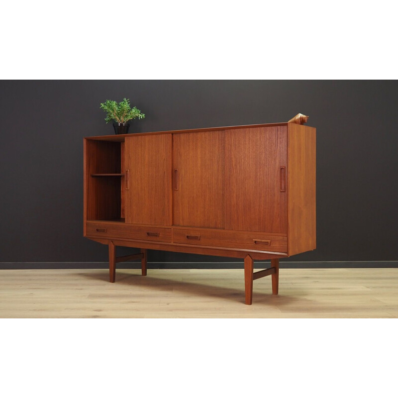 Vintage highboard teak danish 1970