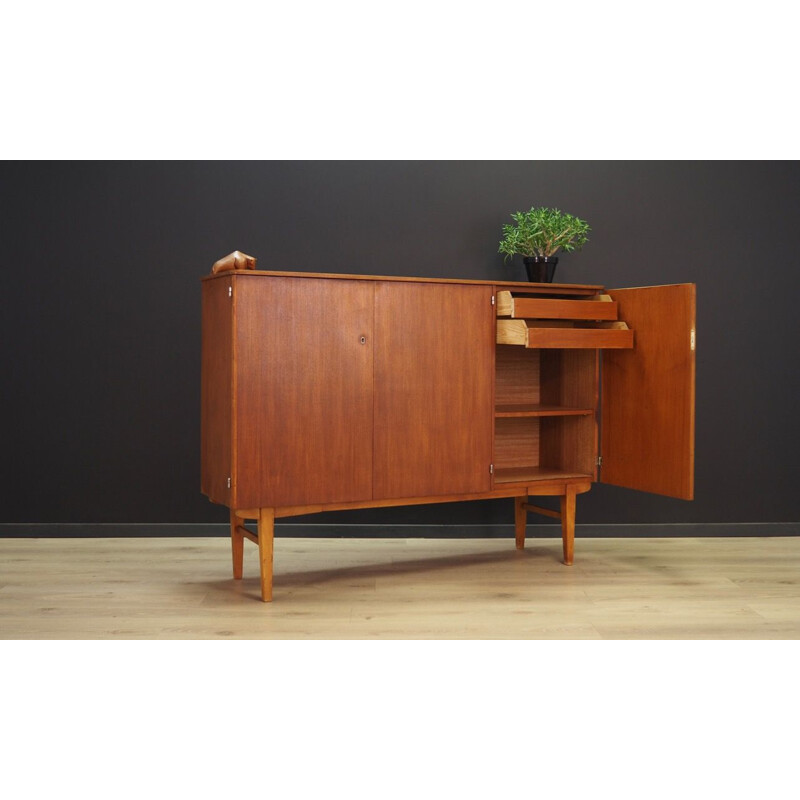 Dänisches Vintage-Teakholz Sideboard 1970