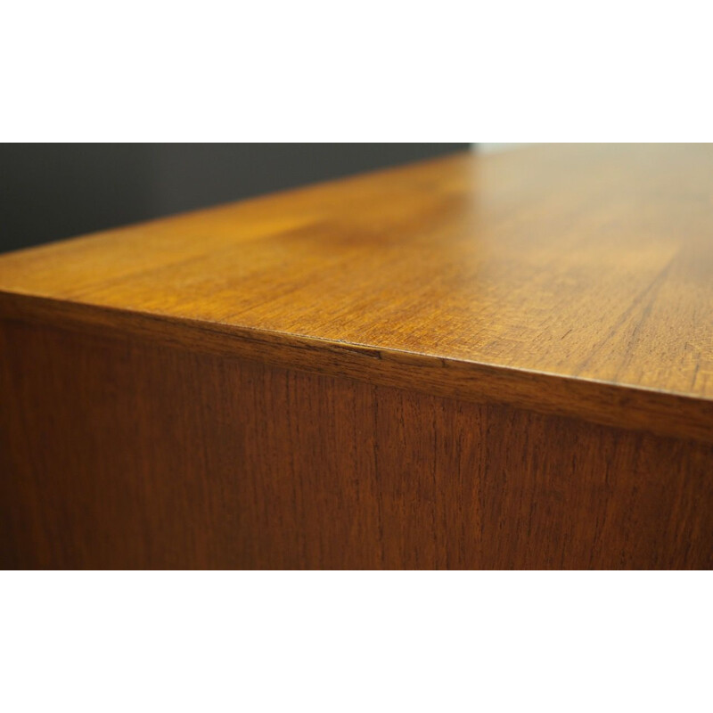 Dänisches Vintage-Teakholz Sideboard 1970