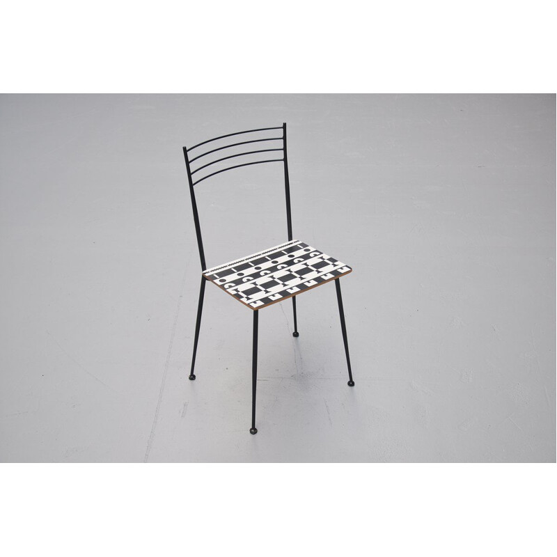 Vintage Prototype Ollo chair Alchimea Alessandro Mendini 1988