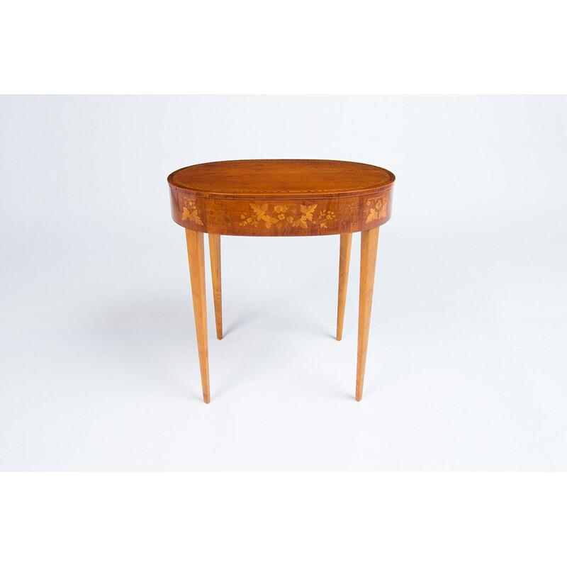 Table d'appoint scandinave vintage de Carl Malmsten, Suède 1940