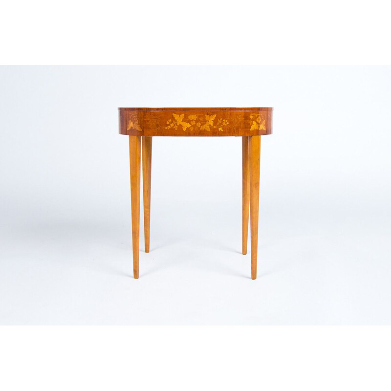 Vintage Scandinavian Side Table by Carl Malmsten, Swedish 1940s