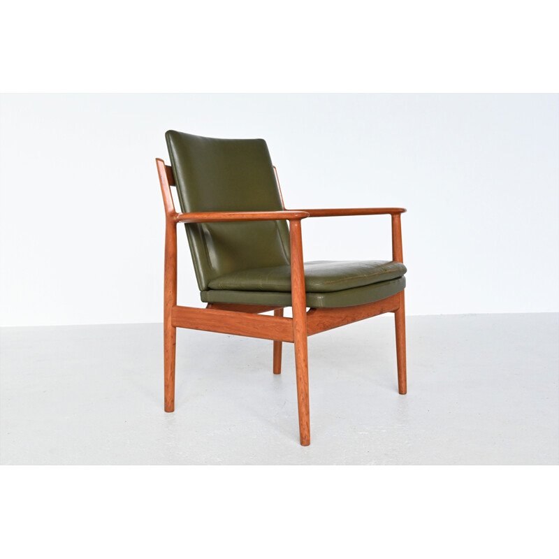 Vintage armchair teak Sibast Mobler by Arne Vodder Denmark 1960