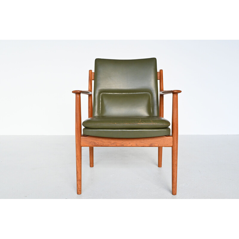 Vintage armchair teak Sibast Mobler by Arne Vodder Denmark 1960