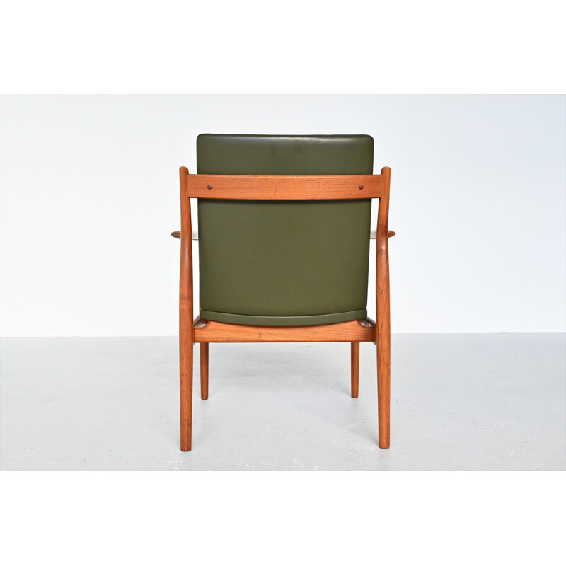 Vintage armchair teak Sibast Mobler by Arne Vodder Denmark 1960