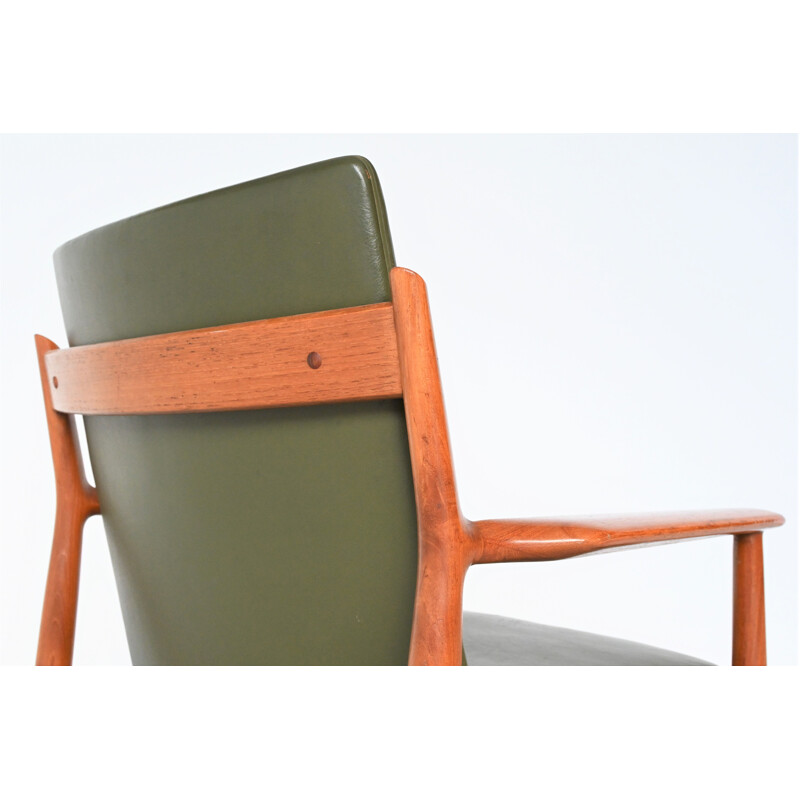 Vintage armchair teak Sibast Mobler by Arne Vodder Denmark 1960