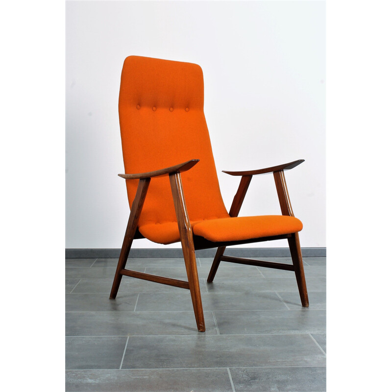 Vintage armchair by Louis van Teeffelen