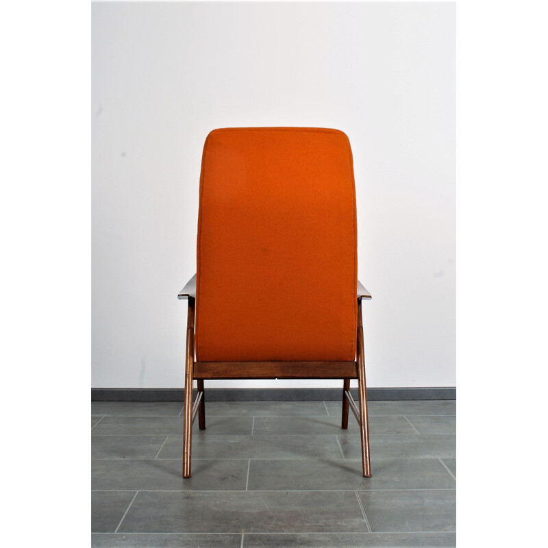 Vintage armchair by Louis van Teeffelen