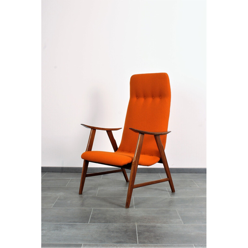 Vintage armchair by Louis van Teeffelen