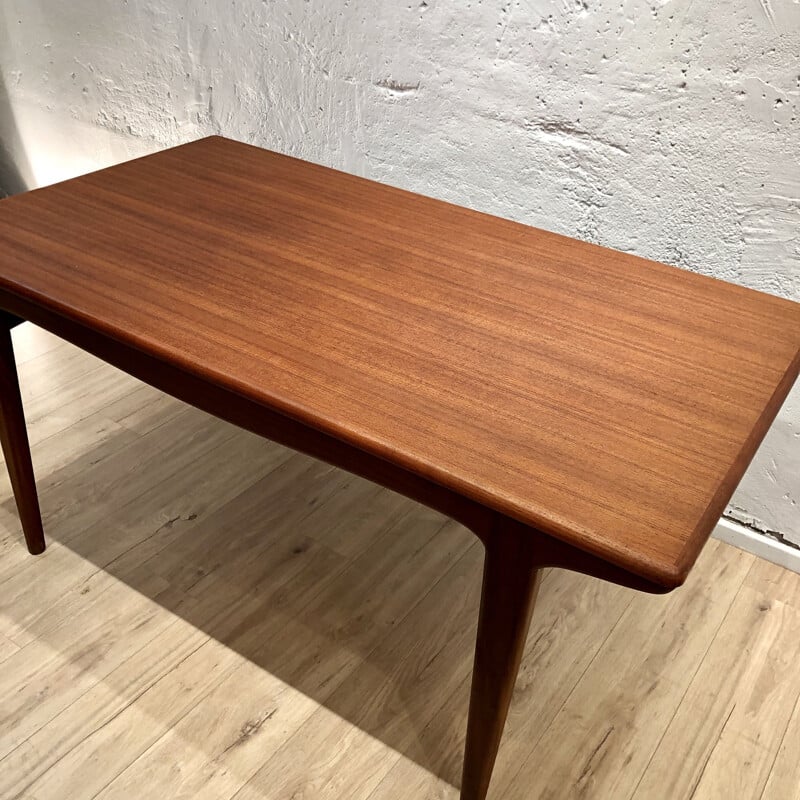 Vintage teak table Johannes Andersen 1960