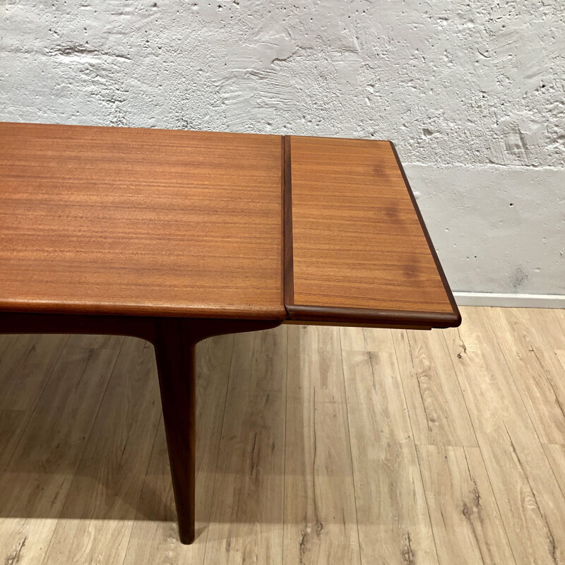 Vintage teak table Johannes Andersen 1960